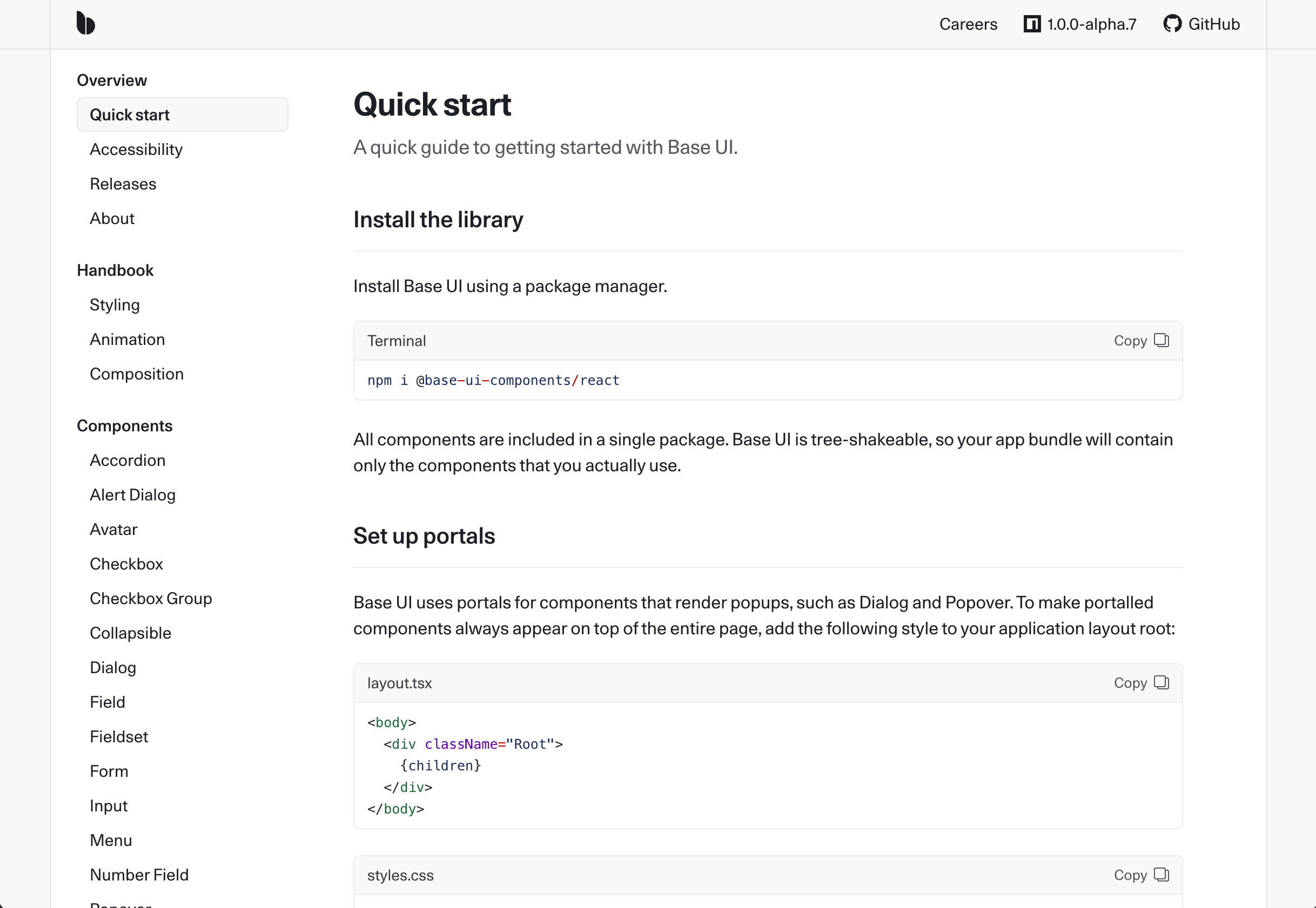 shadcn dashboard example